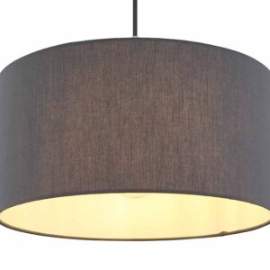 Globo Sanna hanglamp – ø 40 cm – E27 (grote fitting) – Nikkel