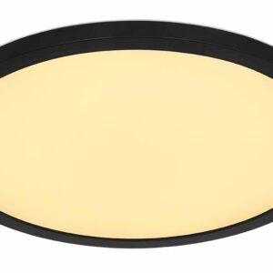 4 cm – Ingebouwd (LED) – Zwart