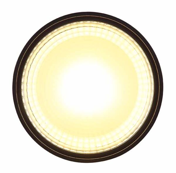 3 cm – Ingebouwd (LED) – Zwart