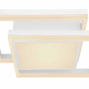 Globo Squares plafonniere – Ingebouwd (LED) – Wit