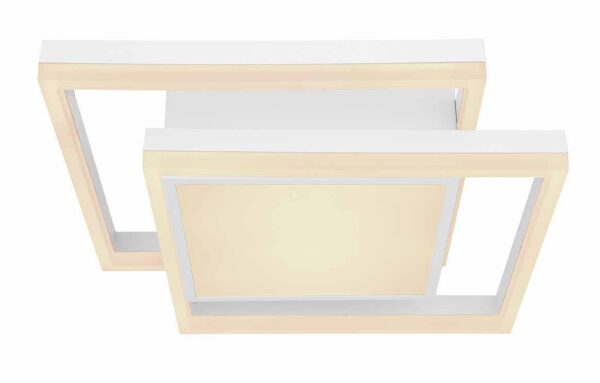 Globo Squares plafonniere – Ingebouwd (LED) – Wit