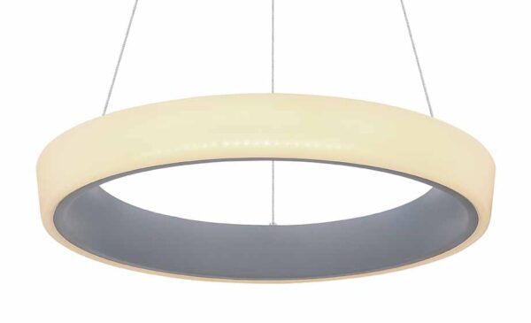 Globo Tabano hanglamp – ø 50 cm – Ingebouwd (LED) – Antraciet