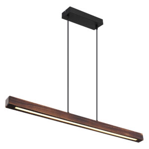 Globo Tibeon hanglamp – Ingebouwd (LED) – Zwart