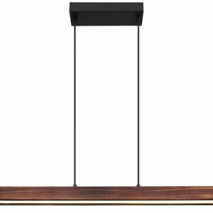 Globo Tibeon hanglamp – Ingebouwd (LED) – Zwart