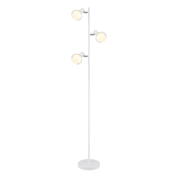 Globo Tokki vloerlamp – E14 (kleine fitting) – Wit