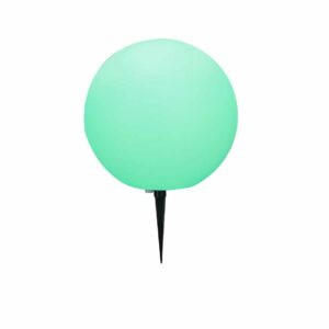 Globo Toula vloerlamp – ø 30 cm – E27 (grote fitting) – Wit