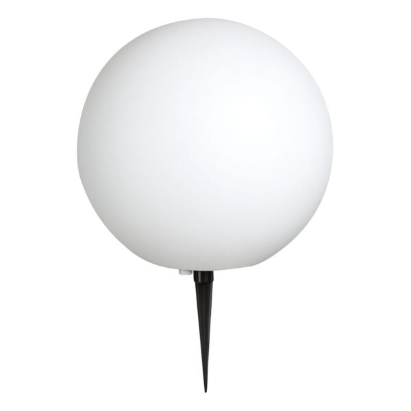 Globo Toula vloerlamp – ø 30 cm – LED + E27 – Wit