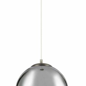 Globo Varus hanglamp – ø 25 cm – E27 (grote fitting) – Nikkel