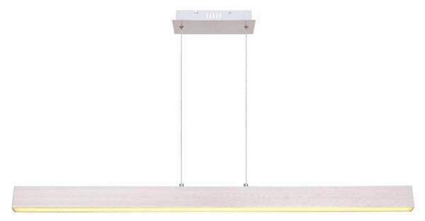 Globo Verena hanglamp – Ingebouwd (LED) – Nikkel