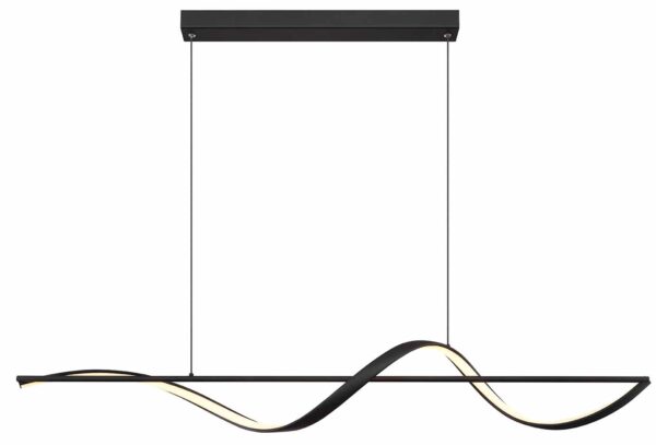 Globo Violino hanglamp – Ingebouwd (LED) – Zwart