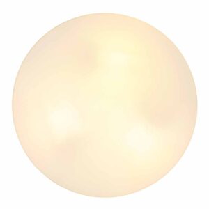 Globo Vranos plafonniere – ø 30 cm – E27 (grote fitting) – Zwart