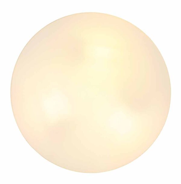 Globo Vranos plafonniere – ø 30 cm – E27 (grote fitting) – Zwart