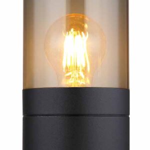 Globo Xeloo wandlamp – E27 (grote fitting) – Zwart