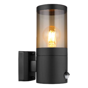 Globo Xeloo wandlamp – E27 (grote fitting) – Zwart