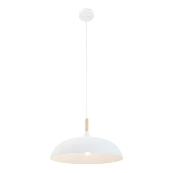 Mexlite Bjorr hanglamp – ø 45 cm – E27 (grote fitting) – Wit
