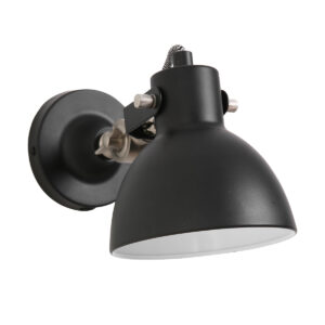 Mexlite Cera wandlamp – E14 (kleine fitting) – Zwart