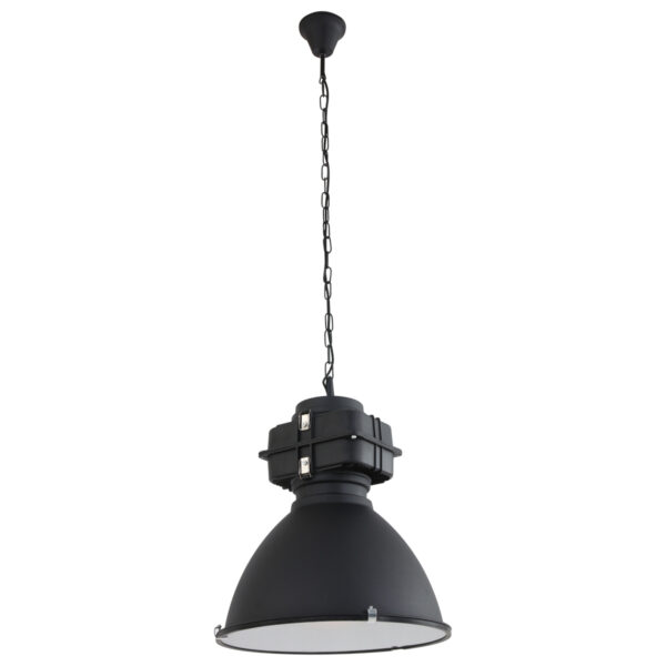 Mexlite Densi hanglamp – ø 47 cm – E27 (grote fitting) – Zwart