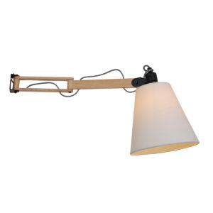 Mexlite Dion wandlamp – E14 (kleine fitting) – Naturel