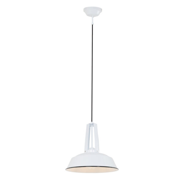 Mexlite Eden hanglamp – ø 42 cm – E27 (grote fitting) – Wit