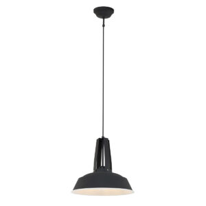 Mexlite Eden hanglamp – ø 42 cm – E27 (grote fitting) – Zwart