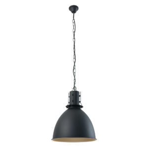Mexlite Espen hanglamp – ø 42 cm – E27 (grote fitting) – Zwart