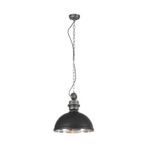 Mexlite Gaeve hanglamp – ø 50 cm – E27 (grote fitting) – Zwart