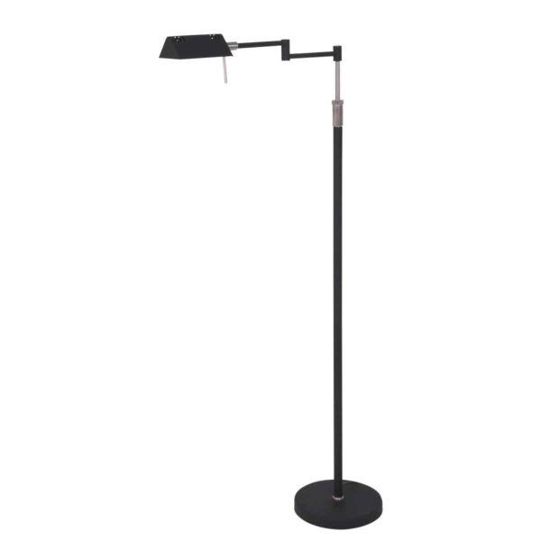 Mexlite Karl vloerlamp – Ingebouwd (LED) – Zwart