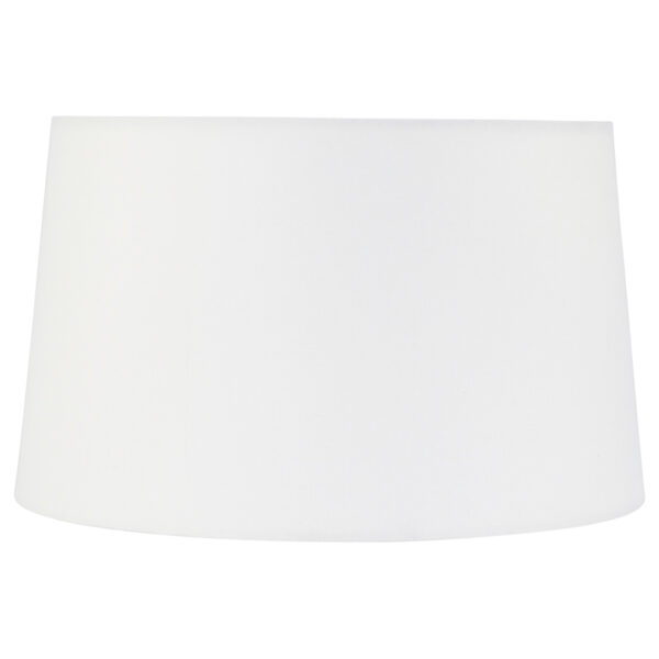 Mexlite Lampenkappen lampenkap – ø 24 cm – E27 (grote fitting) – Wit