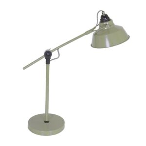 Mexlite Nove tafellamp – ø 18 cm – Draai- en/of kantelbaar en In hoogte verstelbaar – E27 (grote fitting) – Groen