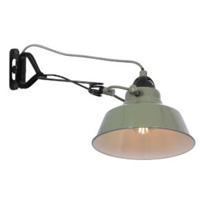 Mexlite Nove wandlamp – ø 18 cm – E27 (grote fitting) – Groen