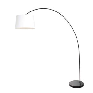 Mexlite Solva vloerlamp – E27 (grote fitting) – Zwart