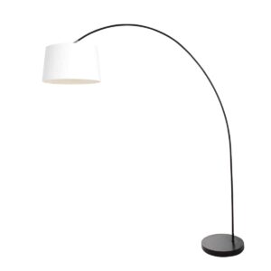 Mexlite Solva vloerlamp – E27 (grote fitting) – Zwart