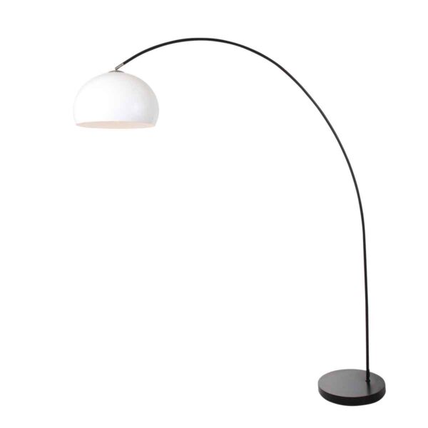 Mexlite Solva vloerlamp – E27 (grote fitting) – Zwart