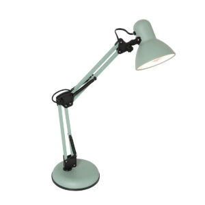 Mexlite Study tafellamp – ø 15 cm – Draai- en/of kantelbaar en In hoogte verstelbaar – E27 (grote fitting) – Groen
