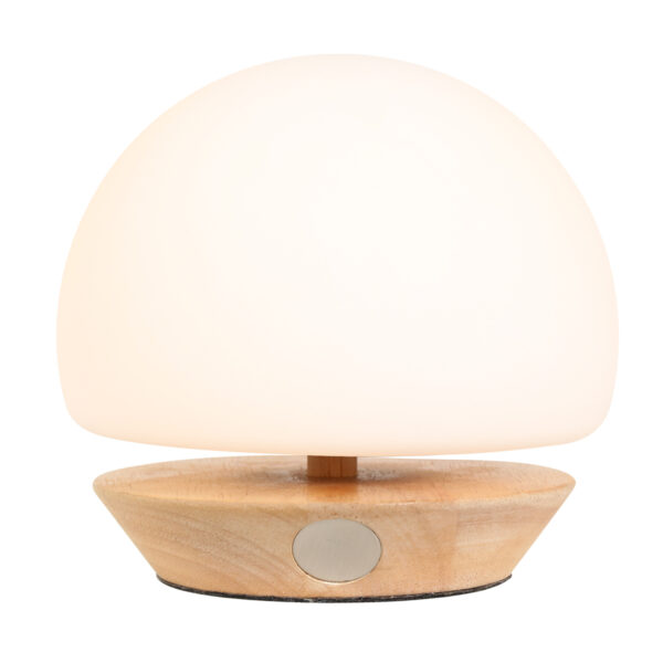 Steinhauer Ancilla tafellamp – ø 17 cm – Niet verstelbaar – G9 – Naturel