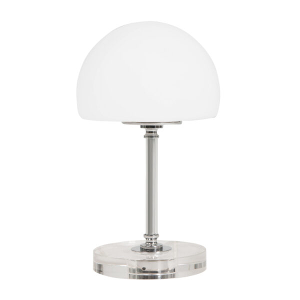 Steinhauer Ancilla tafellamp – ø 18 cm – Niet verstelbaar – G9 – Chroom