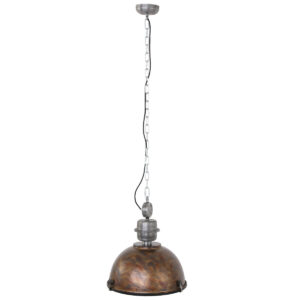 Steinhauer Bikkel hanglamp – ø 42 cm – E27 (grote fitting) – Bruin