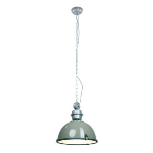 Steinhauer Bikkel hanglamp – ø 42 cm – E27 (grote fitting) – Groen