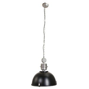 Steinhauer Bikkel hanglamp – ø 42 cm – E27 (grote fitting) – Zwart