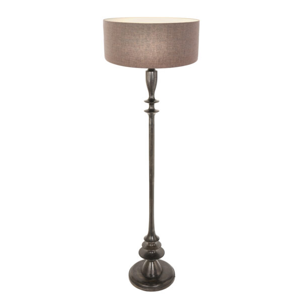 Steinhauer Bois vloerlamp – E27 (grote fitting) – Zwart