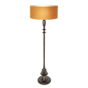 Steinhauer Bois vloerlamp – E27 (grote fitting) – Zwart