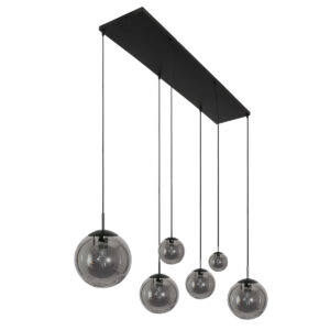 Steinhauer Bollique led hanglamp – In hoogte verstelbaar – E27 (grote fitting) – Zwart
