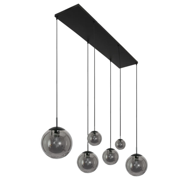 Steinhauer Bollique led hanglamp – In hoogte verstelbaar – E27 (grote fitting) – Zwart