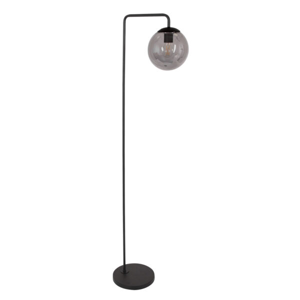 Steinhauer Bollique vloerlamp – E27 (grote fitting) – Zwart