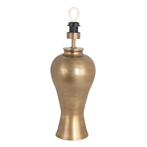 Steinhauer Brass tafellamp – ø 18 cm – Niet verstelbaar – E27 (grote fitting) – Brons