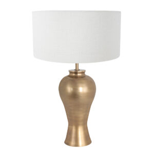 Steinhauer Brass tafellamp – ø 50 cm – Niet verstelbaar – E27 (grote fitting) – Brons