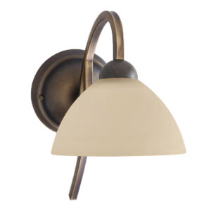 Steinhauer Capri wandlamp – E27 (grote fitting) – Brons