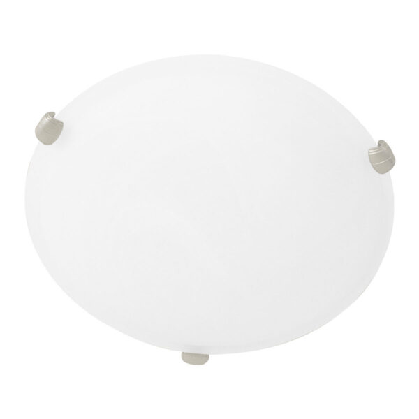 Steinhauer Ceiling and wall plafonniere – ø 30 cm – E27 (grote fitting) – Staal