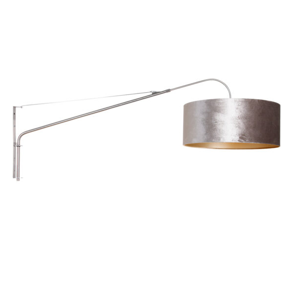 Steinhauer Elegant classy wandlamp – E27 (grote fitting) – Staal