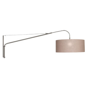 Steinhauer Elegant classy wandlamp – E27 (grote fitting) – Staal